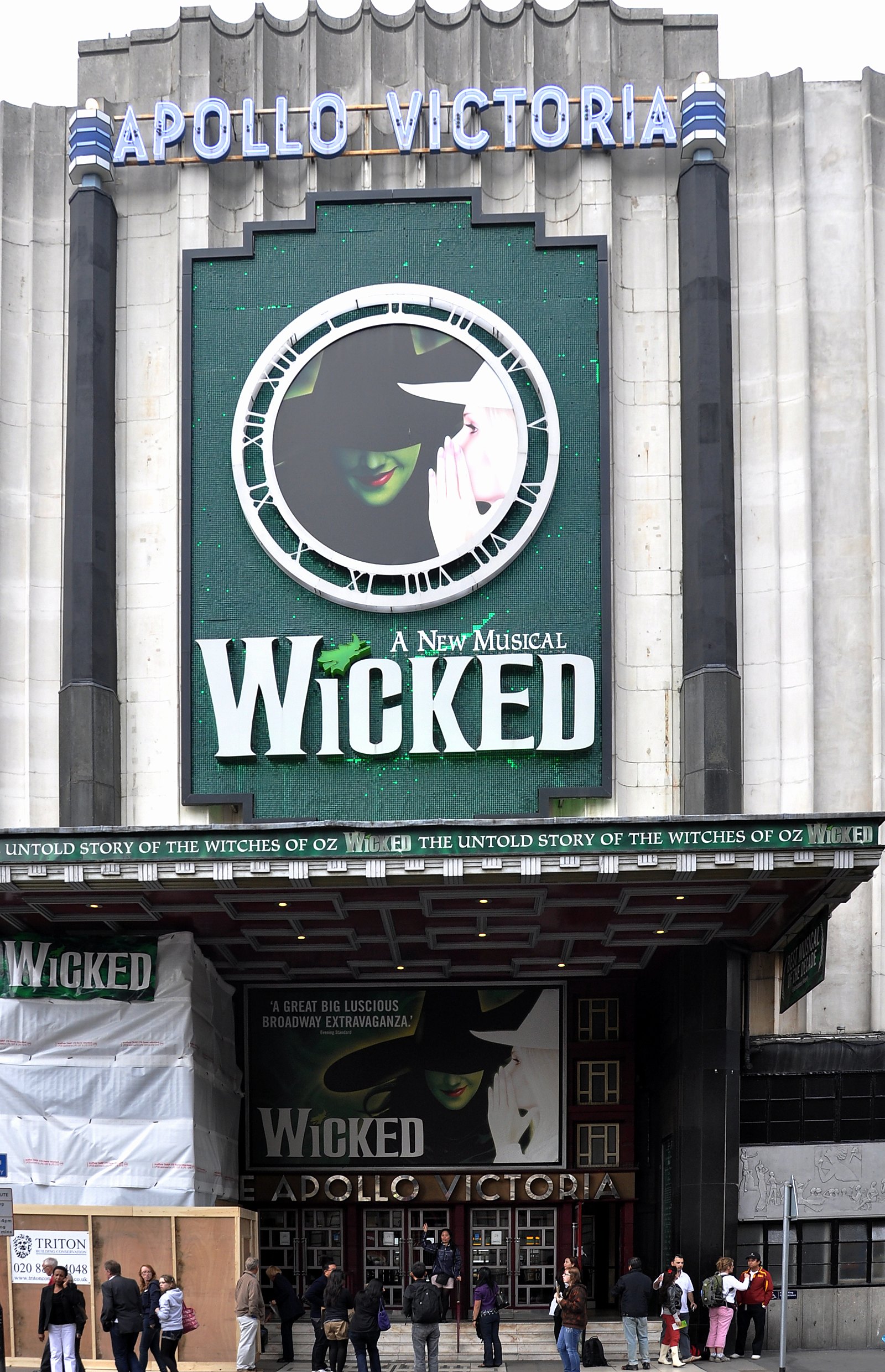 Wicked at Apollo Victoria Theatre