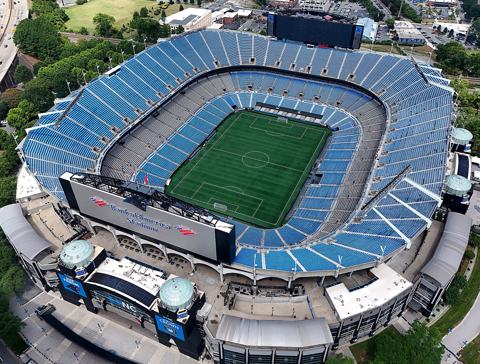 Carolina Panthers vs Atlanta Falcons at Bank Of America Stadium