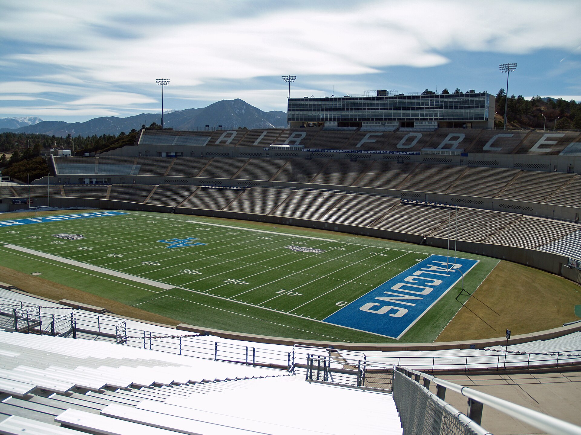 Air Force Falcons vs Navy Midshipmen at Falcon Stadium