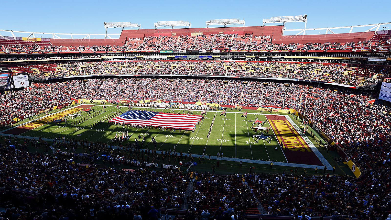 Washington Commanders Season Tickets Includes Tickets To All Regular Season Home Games at Northwest Stadium