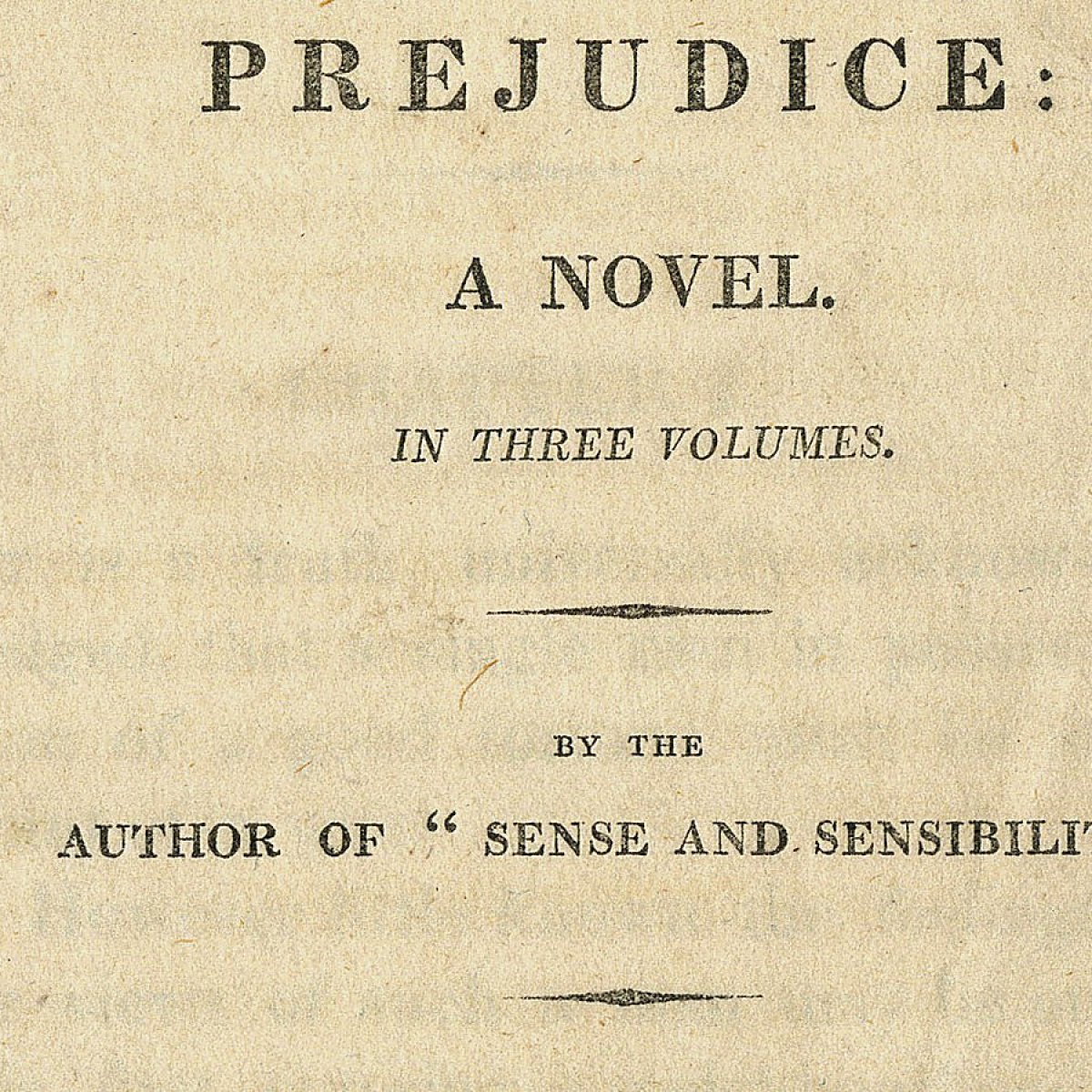 Pride and Prejudice