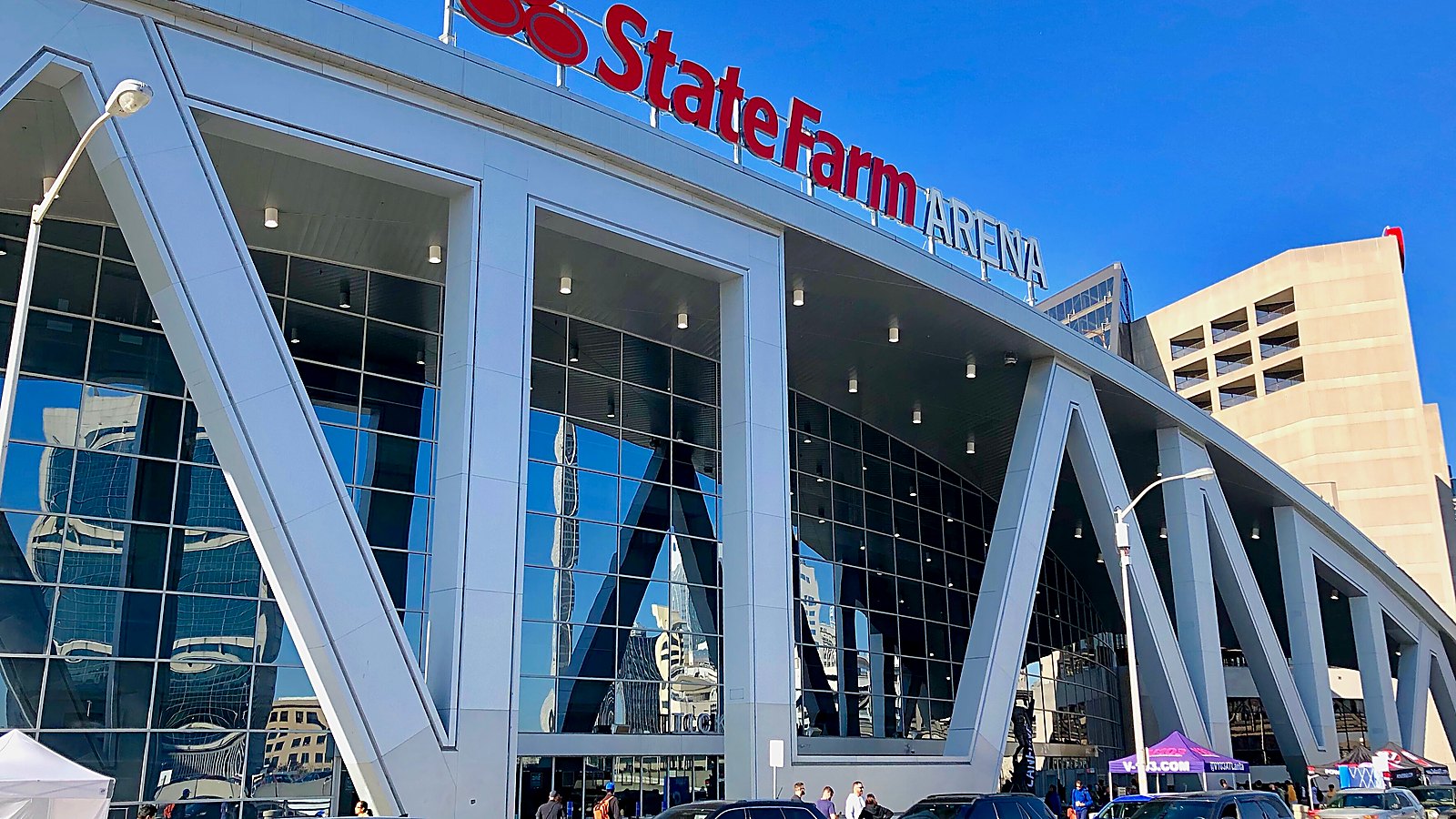 Atlanta Hawks vs Detroit Pistons at State Farm Arena - GA