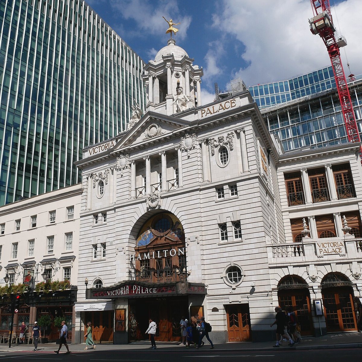 Hamilton at The Victoria Palace Theatre
